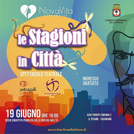 “le stagioni in città, in scena lo spettacolo che coinvolge i diversamente abili